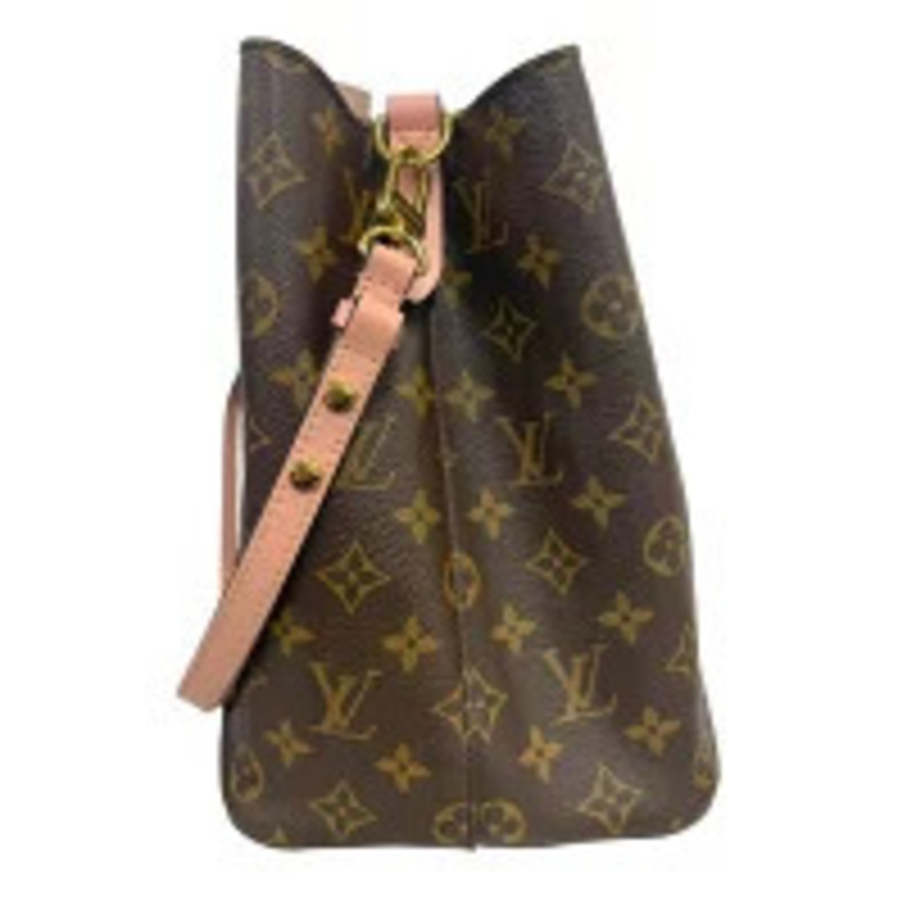 Louis Vuitton Monogram Drawstring Noe Shoulder Bag Pink Neo